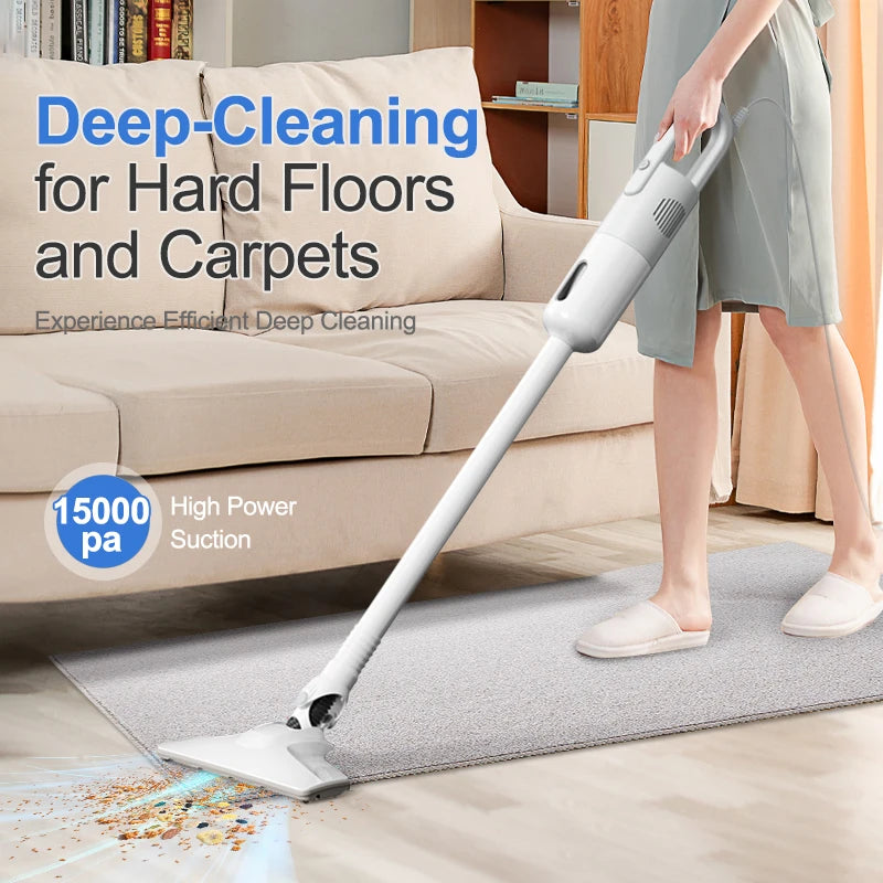 PBHPBH LF-29 400W 15KPA Suction Power Household vacuum cleaners, 1L vacuuming bucket, Handheld Vaccum Cleaner for Home, European